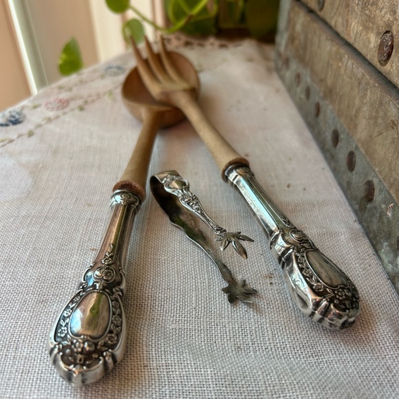 Antique Other - Antique Sterling Handle Serving Set